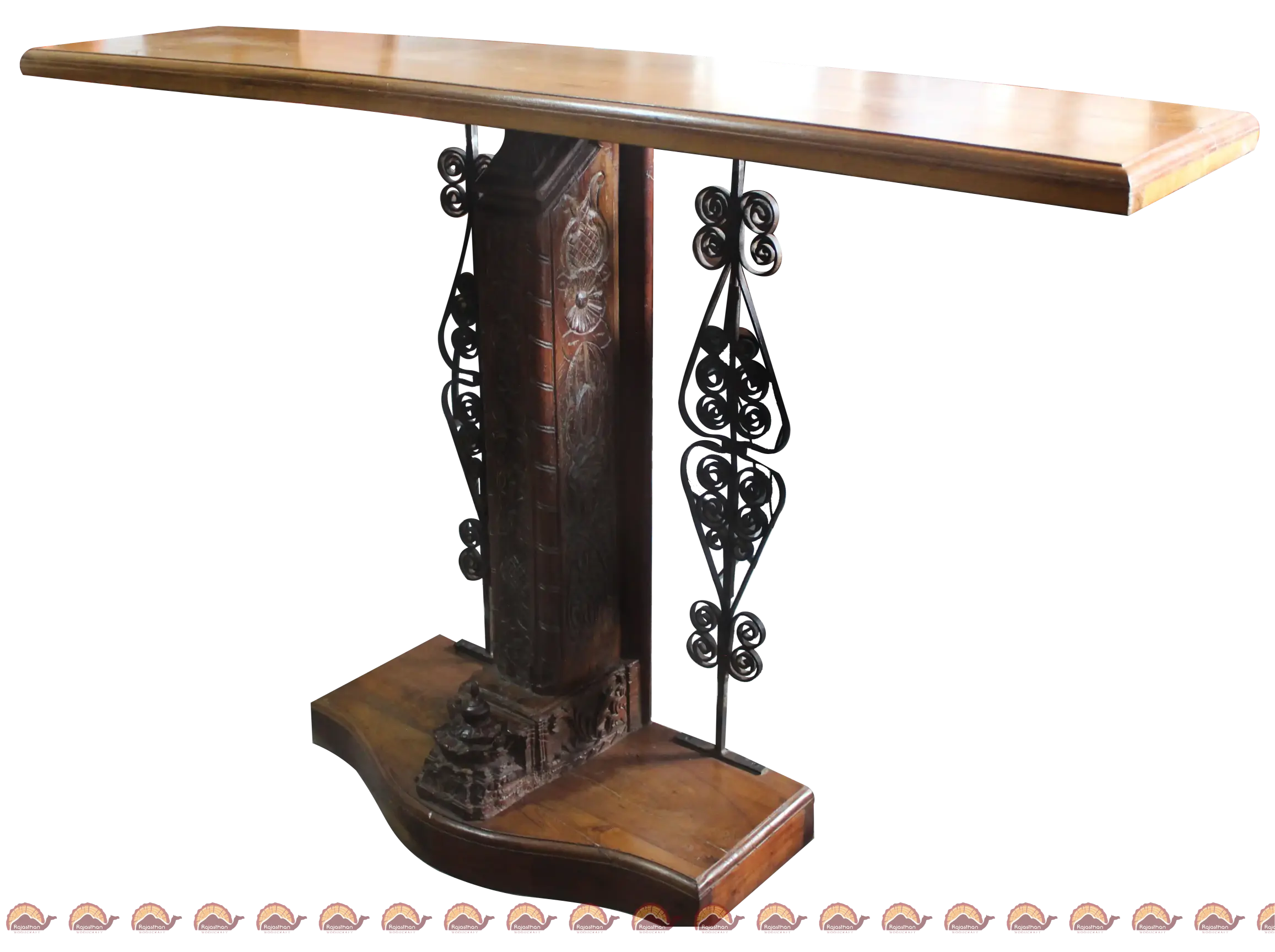 TEAK CONSOLE TABLE